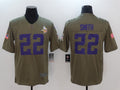Men's Minnesota Vikings Harrison Smith #22 Brown Game jersey