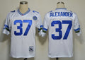 Men's Seattle Seahawks Shaun Alexander White Legacy Replica Jersey1