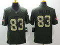Men's Pittsburgh Steelers Heath Miller #83 Army Green Game Jersey1