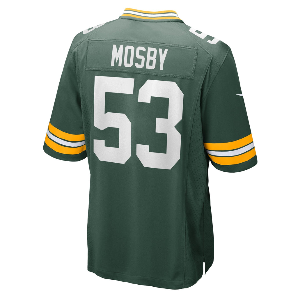 Arron Mosby Green Bay Packers Nike Team Game Jersey -  Green