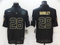 Men's New York Giants #26 Saquon Barkley Black Game Player jersey