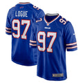 Buffalo Bills Zion Logue Royal Team Game Jersey