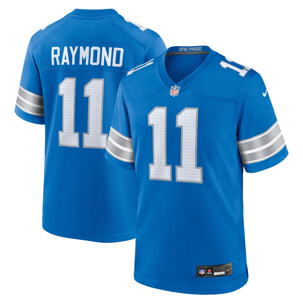 Detroit Lions Kalif Raymond Blue Team Game Jersey