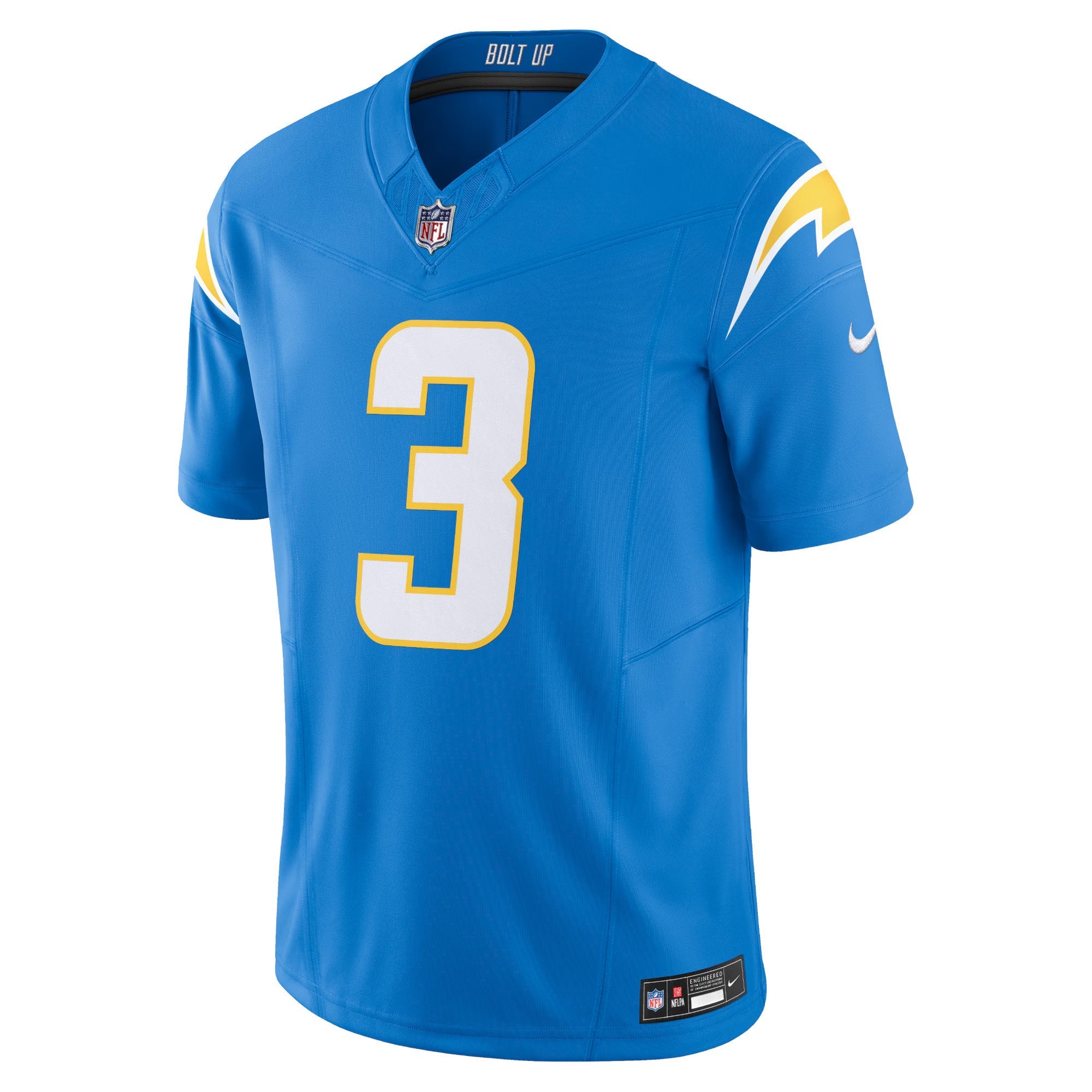 Los Angeles Chargers Derwin James Jr. Powder Blue Vapor F.U.S.E. Limited Jersey