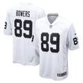 Las Vegas Raiders Brock Bowers White Game Jersey