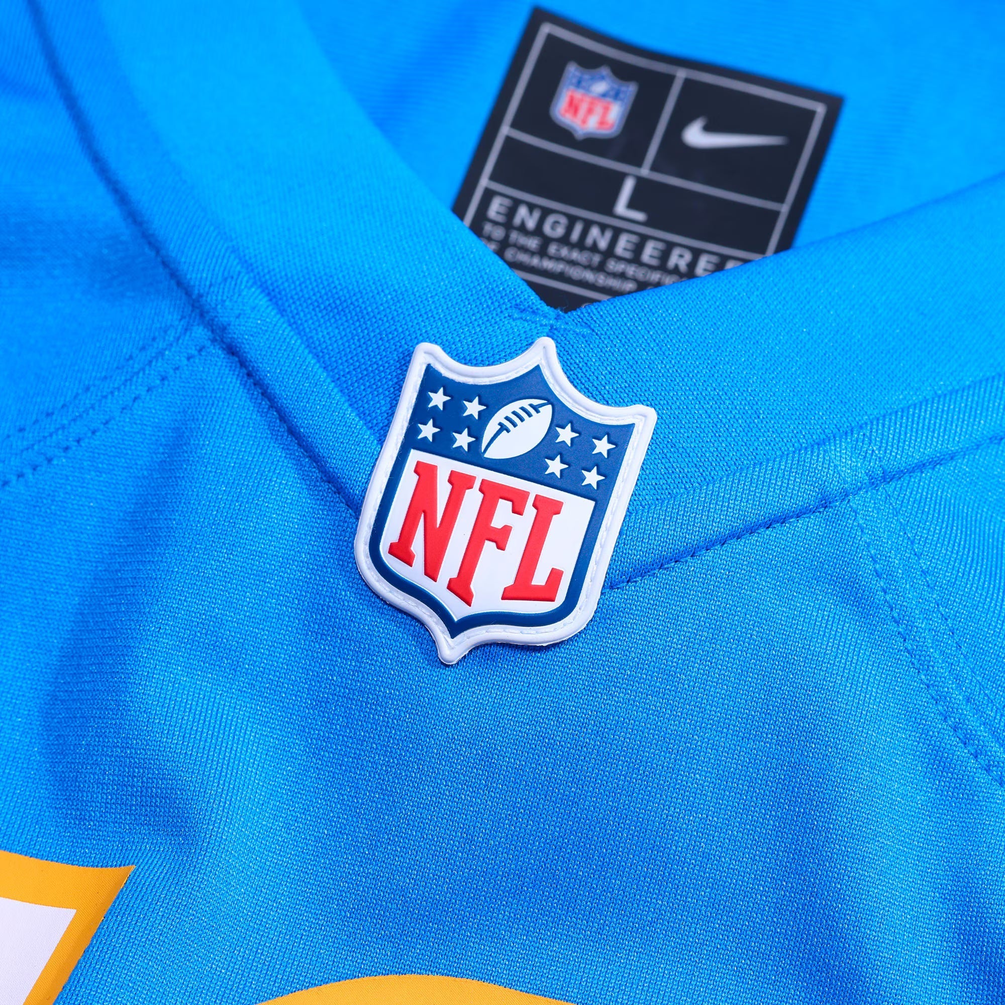 Los Angeles Chargers Isaiah Spiller Powder Blue Game Jersey