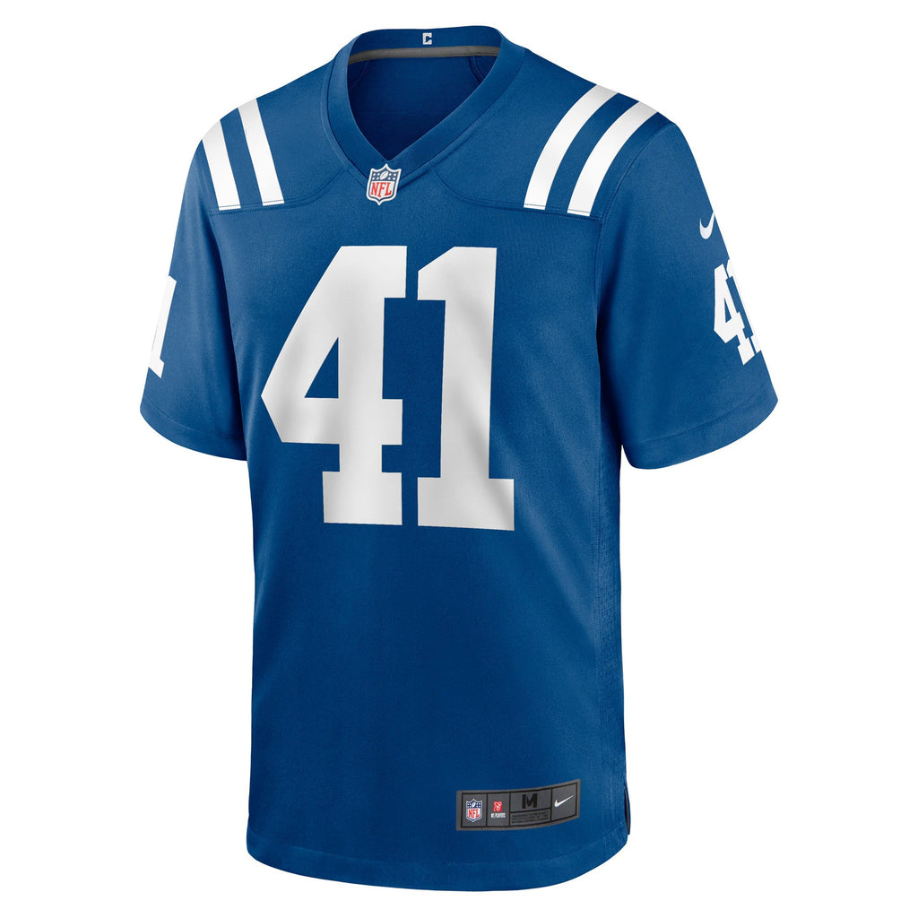 Indianapolis Colts Grant Stuard Royal Game Player Jersey