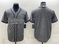 Men's New England Patriots Gray Blank jersey