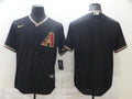 Men's Arizona Diamondbacks Black Replica Blank jersey