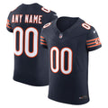 Chicago Bears Navy Vapor F.U.S.E. Elite Custom Jersey