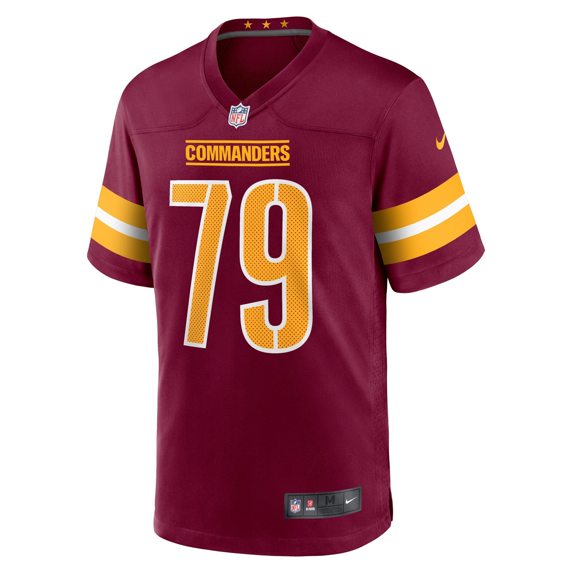 Washington Commanders Braeden Daniels Burgundy Team Game Jersey