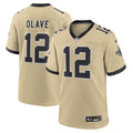 New Orleans Saints Chris Olave Gold Gameday Golds Alternate Game Player Jersey