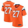 Denver Broncos J.K. Dobbins Orange Team Game Jersey