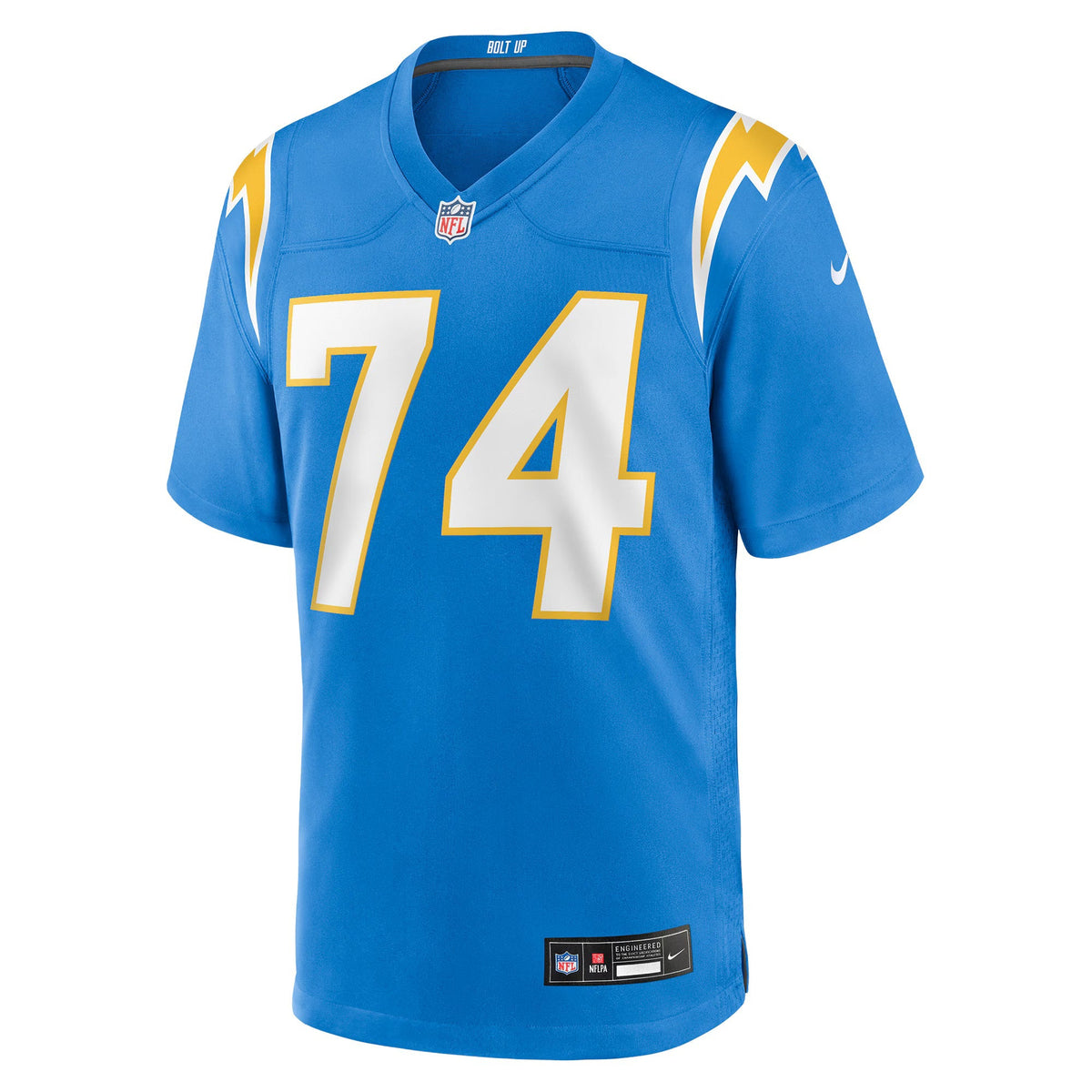 Los Angeles Chargers Austin Deculus Powder Blue Team Game Jersey