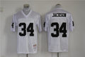 Men's Oakland Raiders Bo Jackson White Legacy Replica Jersey1