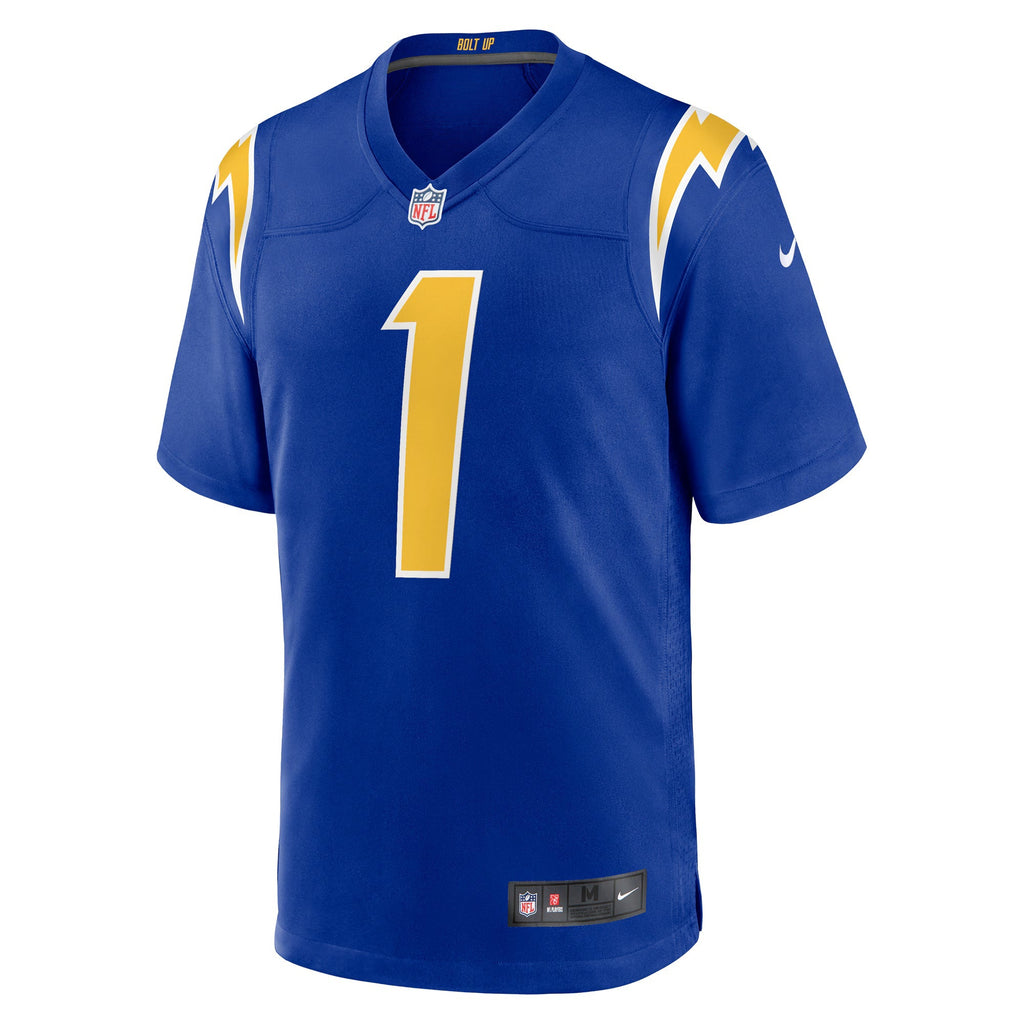 Los Angeles Chargers Quentin Johnston Royal Alternate Game Jersey