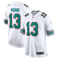 Miami Dolphins Dan Marino White Retired Player Jersey