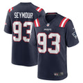 New England Patriots Richard Seymour Navy Retired Player Game Jersey