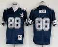 Men's Dallas Cowboys Michael Irvin Navy Legacy Replica Player Jersey1