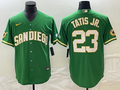 Men's San Diego Padres Fernando Tatis Jr. #23 Green Replica Player jersey
