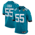 Jacksonville Jaguars Chuma Edoga Teal Team Game Jersey