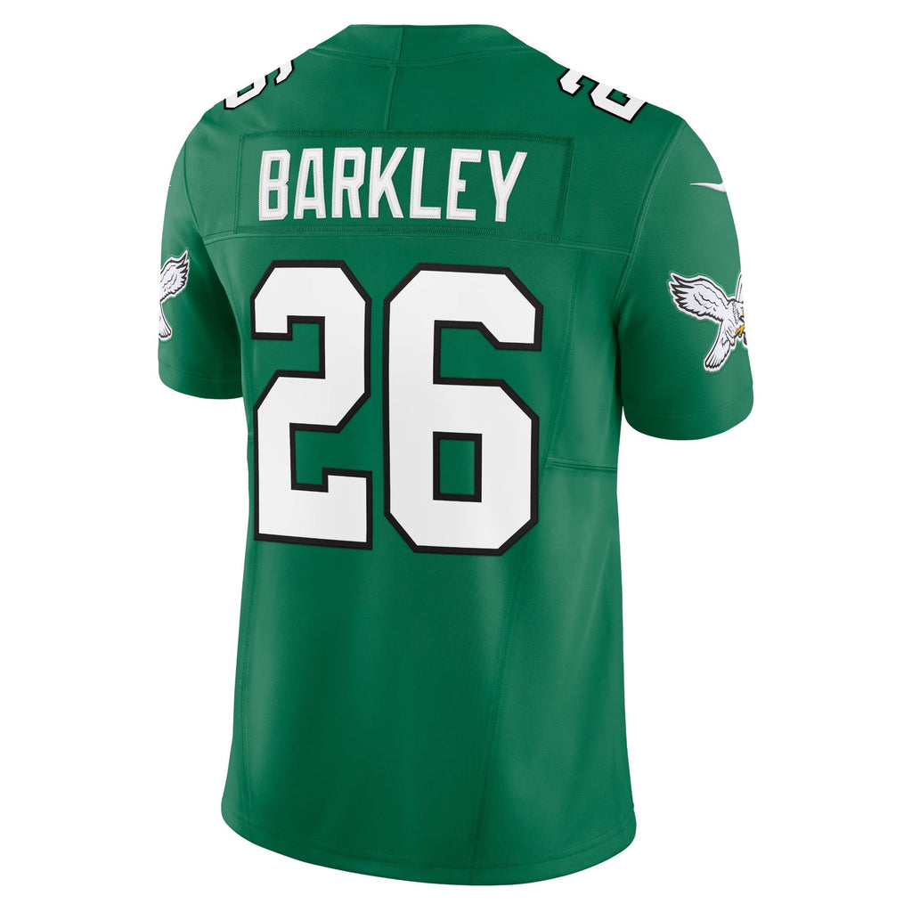 Philadelphia Eagles Saquon Barkley Kelly Green Alternate Vapor F.U.S.E. Limited Jersey