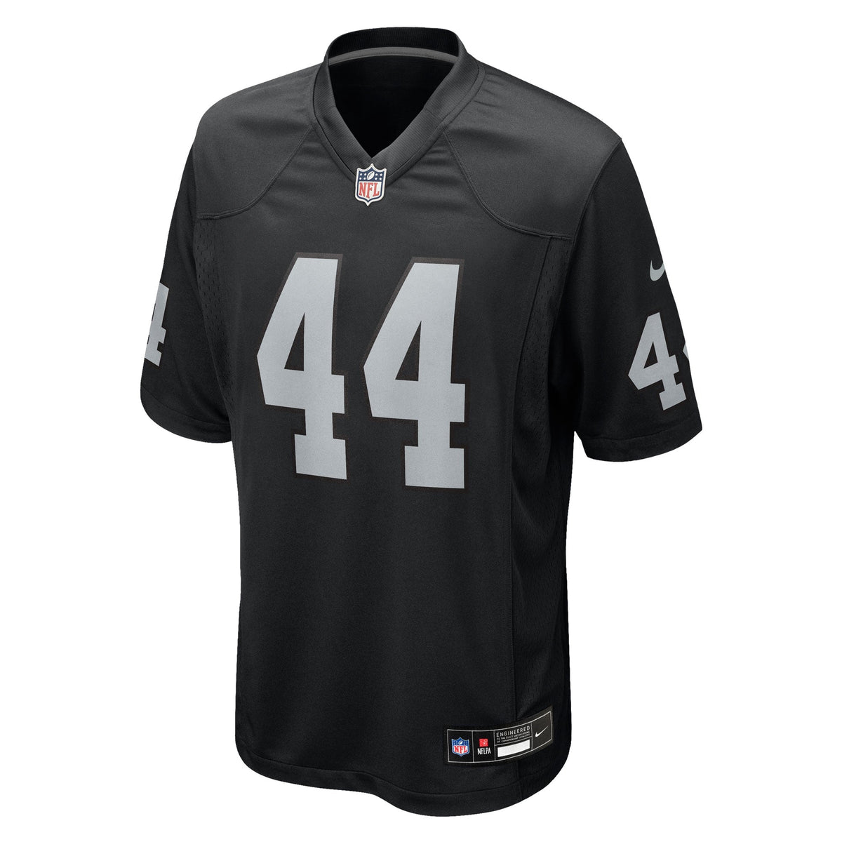 Las Vegas Raiders Tommy Eichenberg Black Team Game Jersey