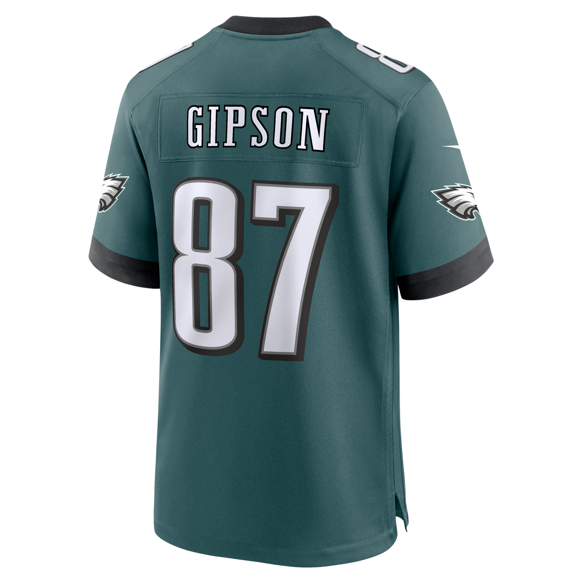 Philadelphia Eagles Xavier Gipson Midnight Green Team Game Jersey