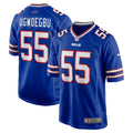 Buffalo Bills David Ugwoegbu Royal Game Jersey
