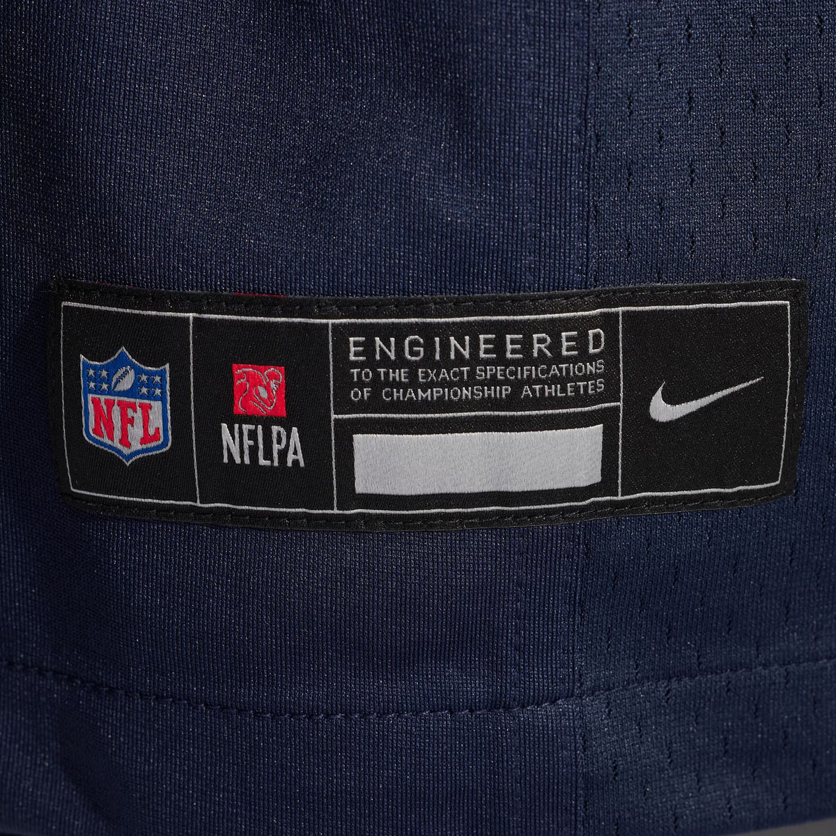 Chicago Bears Elijah Hicks Navy Team Game Jersey