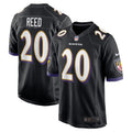 Baltimore Ravens Ed Reed Black Retired Player Alternate Game Jersey
