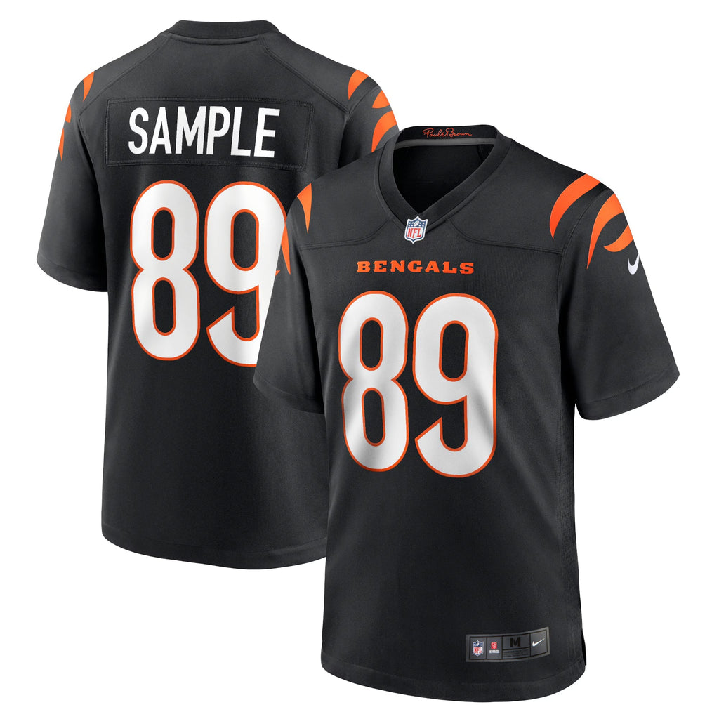 Cincinnati Bengals Drew Sample Black Game Jersey
