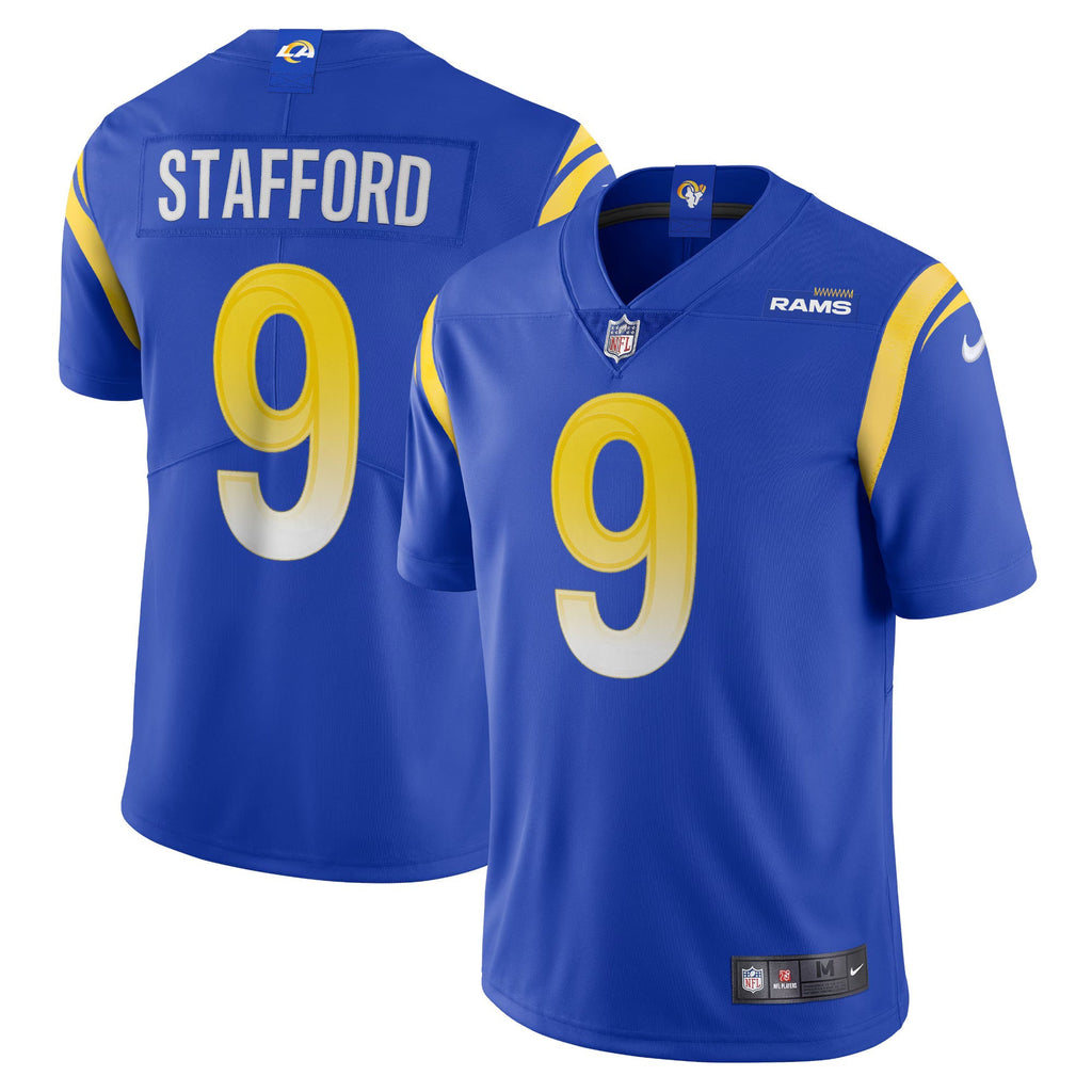 Los Angeles Rams Matthew Stafford Royal Vapor Limited Jersey
