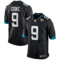 Jacksonville Jaguars Logan Cooke Black Game Jersey