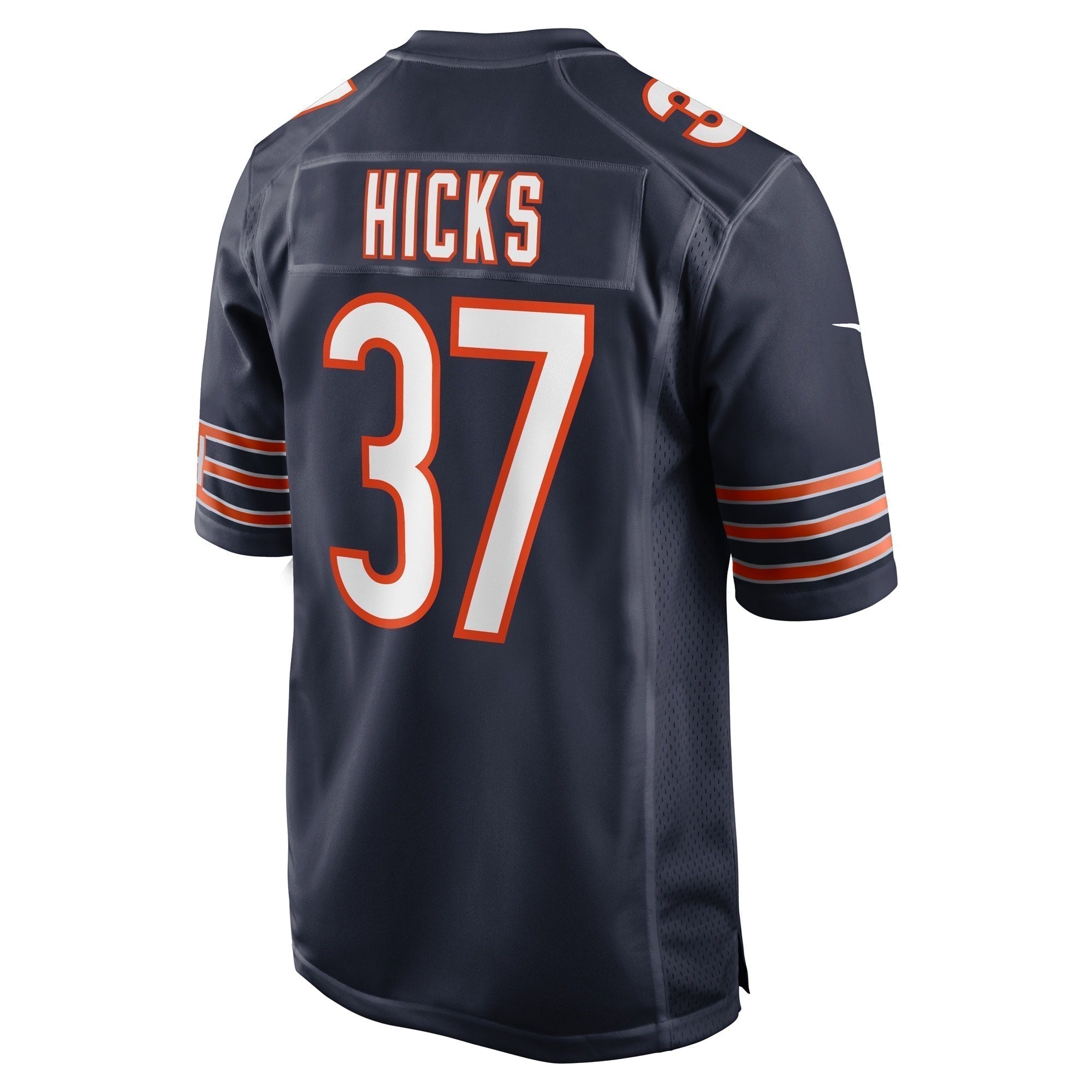 Elijah Hicks Chicago Bears Nike Game   Jersey - Navy
