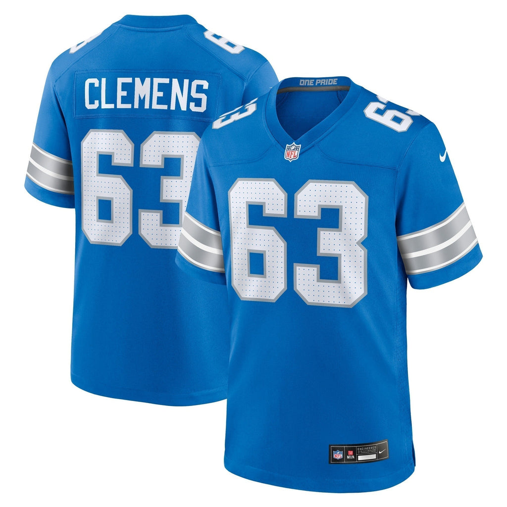 Duke Clemens Detroit Lions Nike Game Jersey -  Blue
