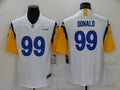 Men's Los Angeles Rams Aaron Donald #99 White Legend jersey