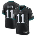 A.J. Brown Philadelphia Eagles Nike Alternate Game Jersey - Black