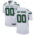 New York Jets White Custom Game Jersey