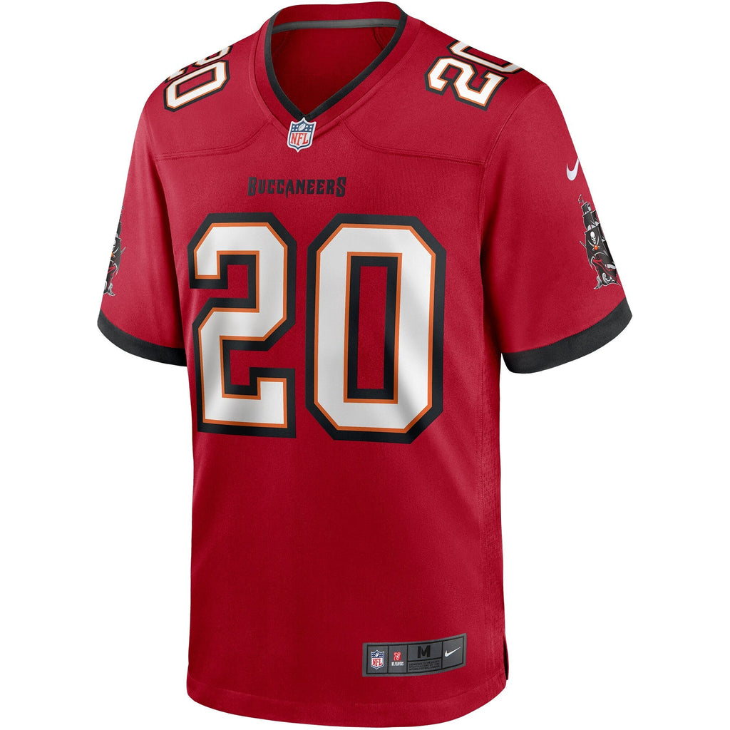 Tampa Bay Buccaneers Ronde Barber Red Game Retired Player Jersey
