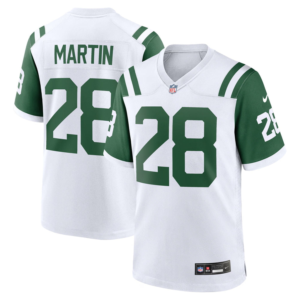 New York Jets Curtis Martin White Retired Player Alternate Game Jersey