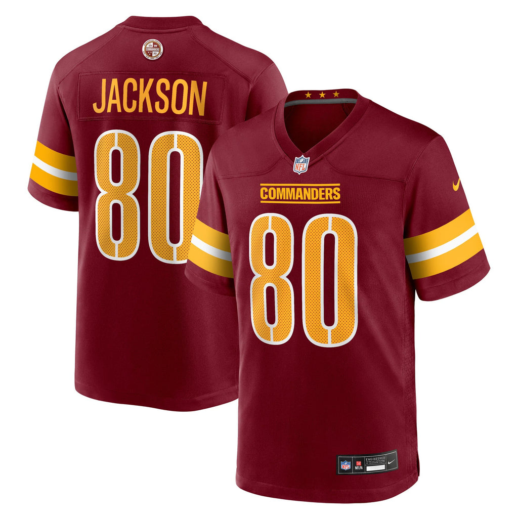 Washington Commanders Tyree Jackson Burgundy Team Game Jersey