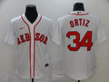 Men's Boston Red Sox David Ortiz #34 White Replica Baseball jersey