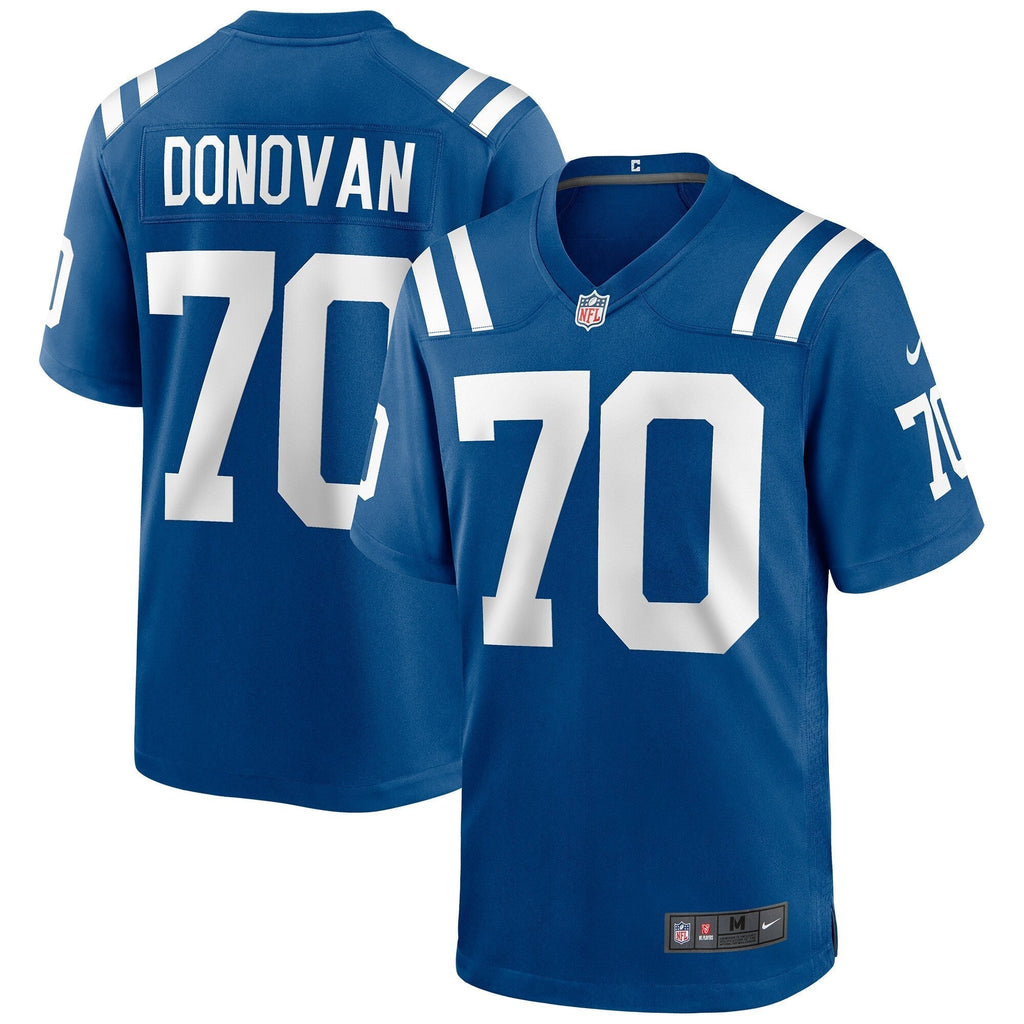 Art Donovan Indianapolis Colts Nike Game Retired   Jersey - Royal