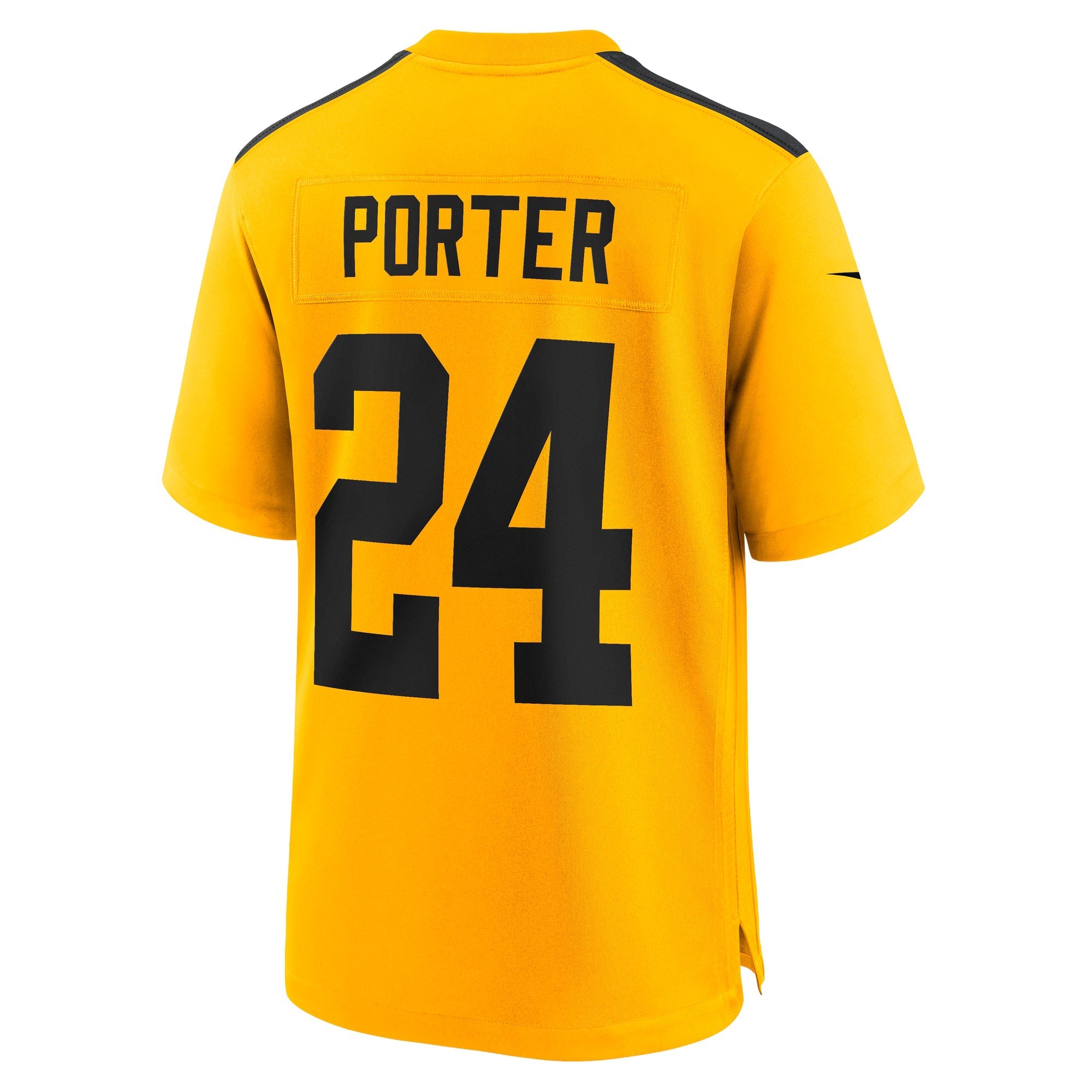 Pittsburgh Steelers Joey Porter Jr. Gold Alternate 1933 Throwback Game Jersey