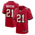 Tampa Bay Buccaneers Benjamin Morrison Red Team Game Jersey