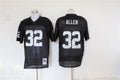 Men's Oakland Raiders Marcus Allen Black Legacy Replica Jersey1