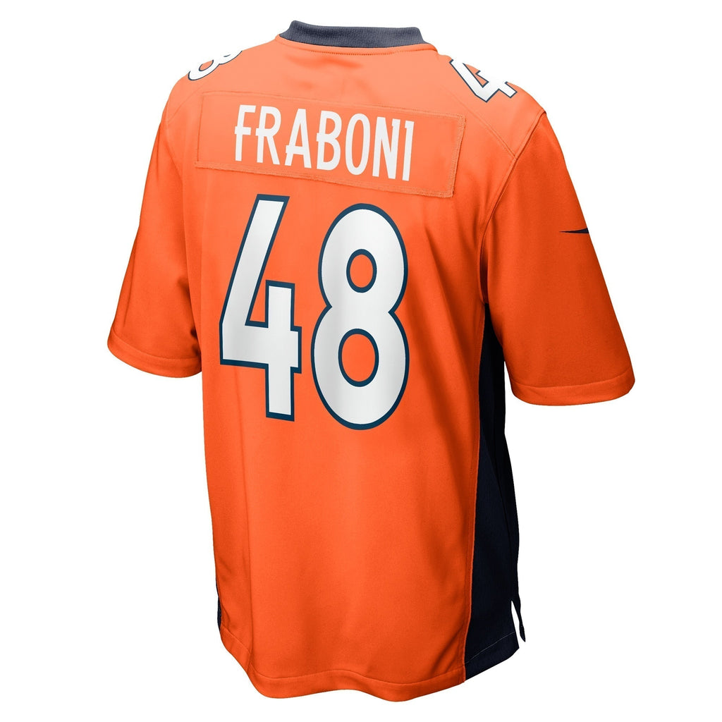 Mitchell Fraboni Denver Broncos Nike Team Game Jersey -  Orange