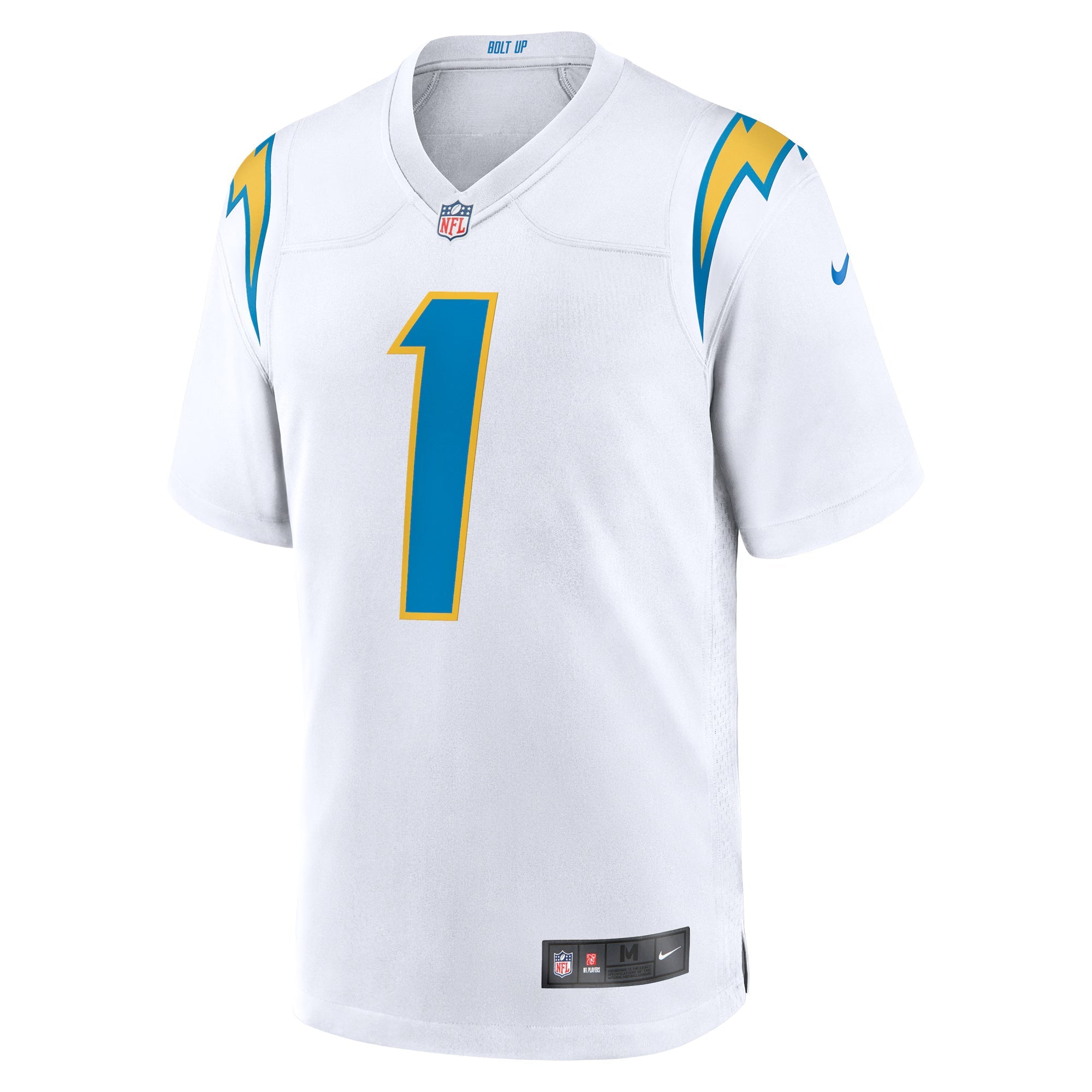 Los Angeles Chargers Quentin Johnston White Away Game Jersey