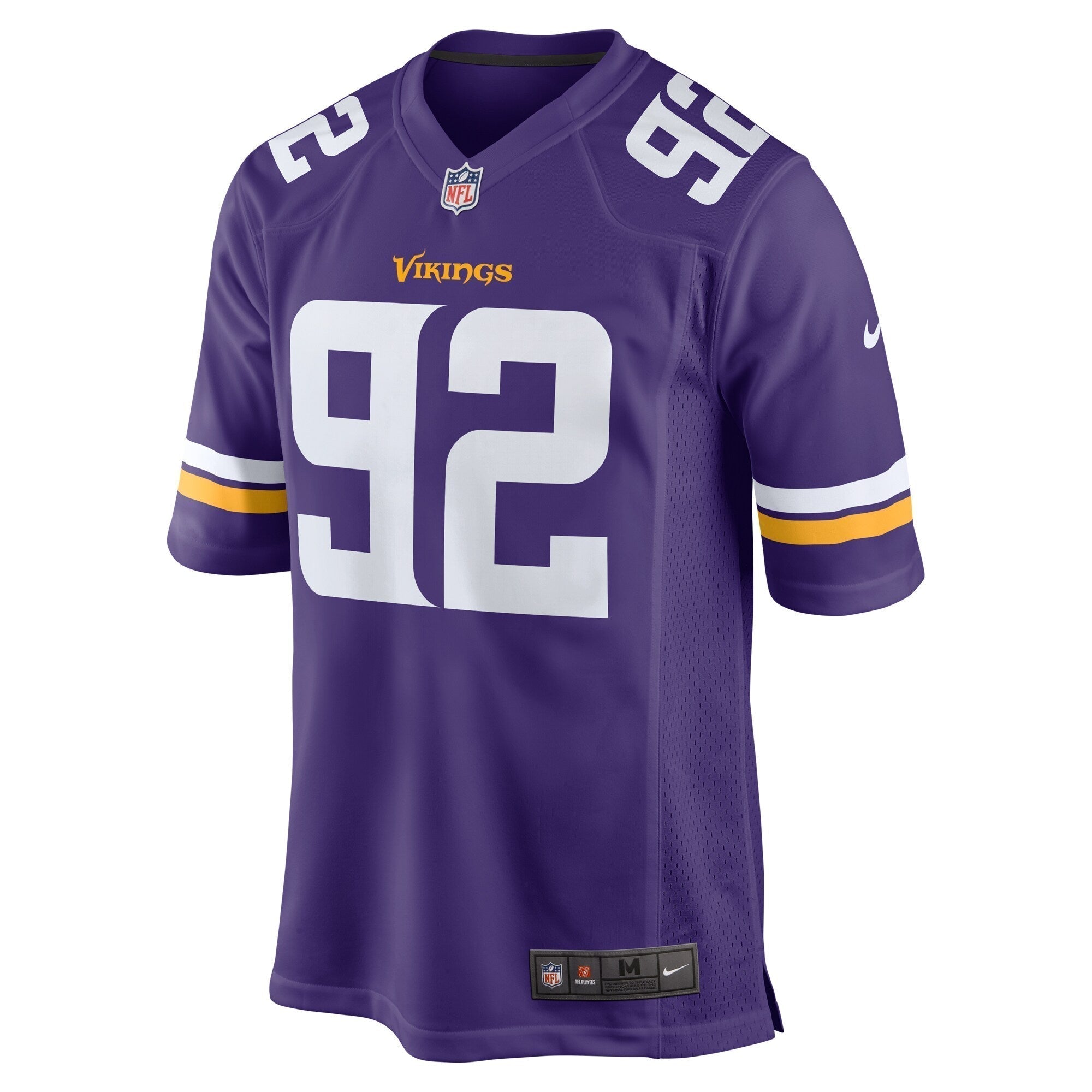 Jonah Williams Minnesota Vikings Nike Team Game Jersey -  Purple